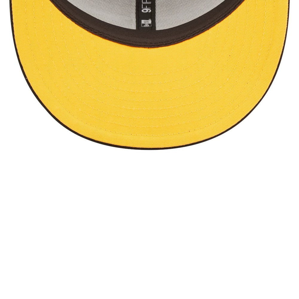 Pittsburgh Pirates New Era Patriot Trucker 9FIFTY Snapback Hat - Black - New Era Sale