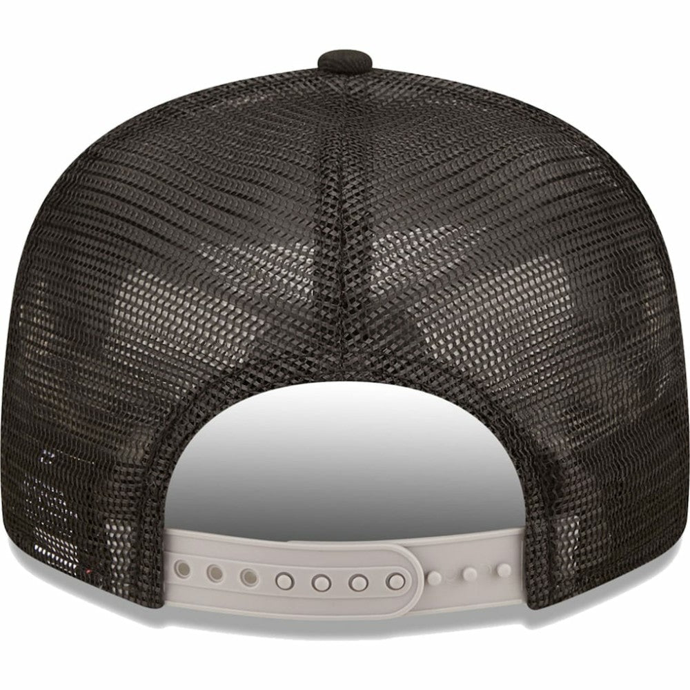Chicago White Sox New Era Patriot Trucker 9FIFTY Snapback Hat - Black - New Era Lifestyle