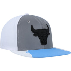 Chicago Bulls Day 5 Snapback Hat Silver/Blue | Mitchell & Ness for sale