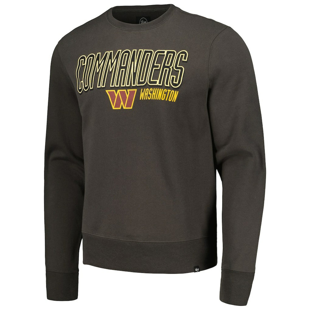47 brand Washington Commanders '47 Locked In Headline Pullover Sweatshirt Charcoal