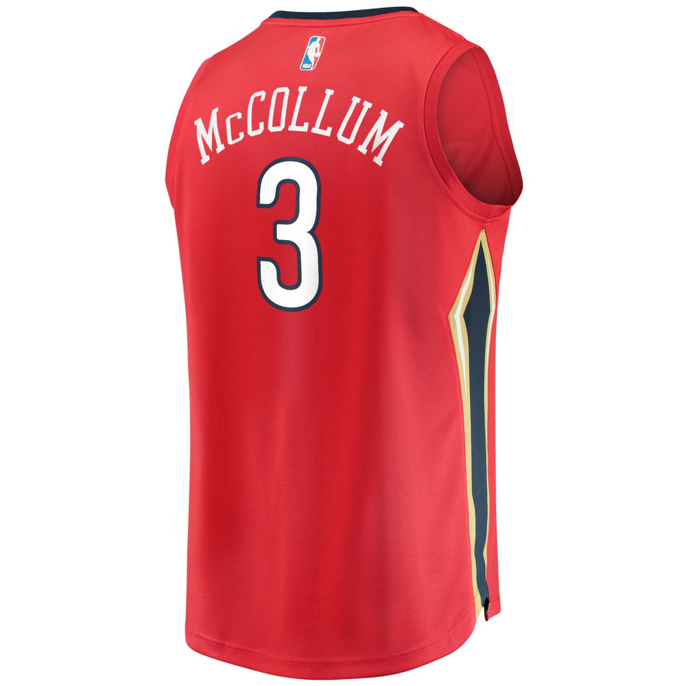 C.J. McCollum New Orleans Pelicans Fast Break Replica Player Jersey Statement Edition Red | Fanatics discount