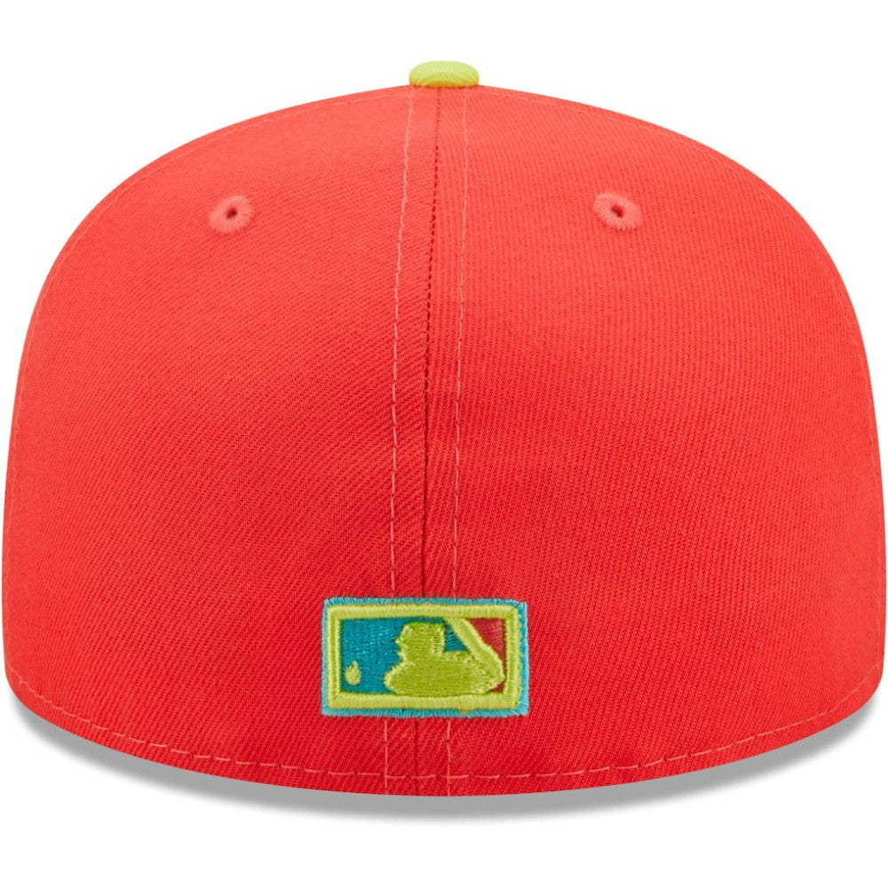 Chicago White Sox New Era   Lava Highlighter Combo 59FIFTY Fitted Hat - Red/Neon Green - New Era Discount