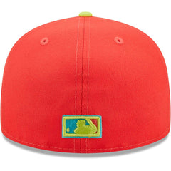Chicago White Sox New Era   Lava Highlighter Combo 59FIFTY Fitted Hat - Red/Neon Green - New Era Discount