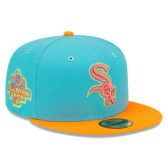 Chicago White Sox New Era Vice Highlighter 59FIFTY Fitted Hat - Blue/Orange - New Era Lifestyle