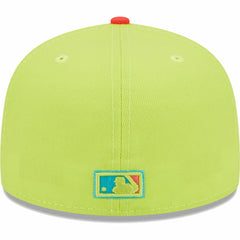 Los Angeles Dodgers New Era Cyber Highlighter 59FIFTY Fitted Hat - Green/Red - New Era Lifestyle