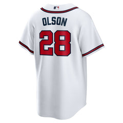 Matt Olson Atlanta Braves Nike Home Replica Player Jersey - White - Nike Online