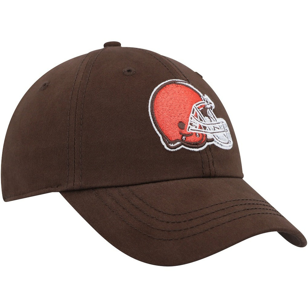 47 brand Cleveland Browns '47 Women's Miata Clean Up Primary Logo Adjustable Hat Brown