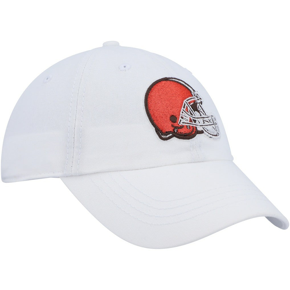 47 brand Cleveland Browns '47 Women's Miata Logo Clean Up Adjustable Hat White