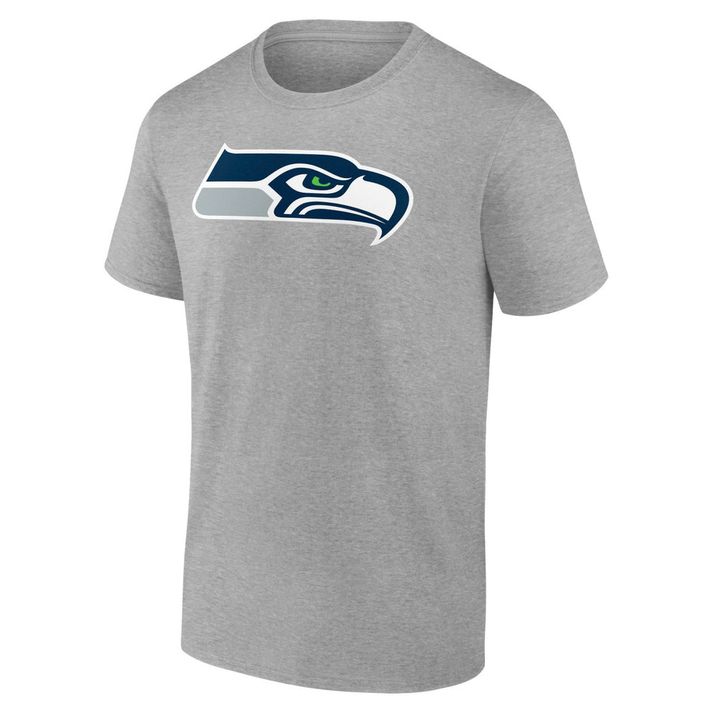 Seattle Seahawks Team Authentic Custom T-Shirt Heathered Gray
