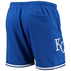 Kansas City Royals Pro Standard 2015 World Series Mesh Shorts - Royal - MLB Sale