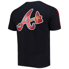 Atlanta Braves Pro Standard Taping T-Shirt - Navy/Red - MLB Lifestyle