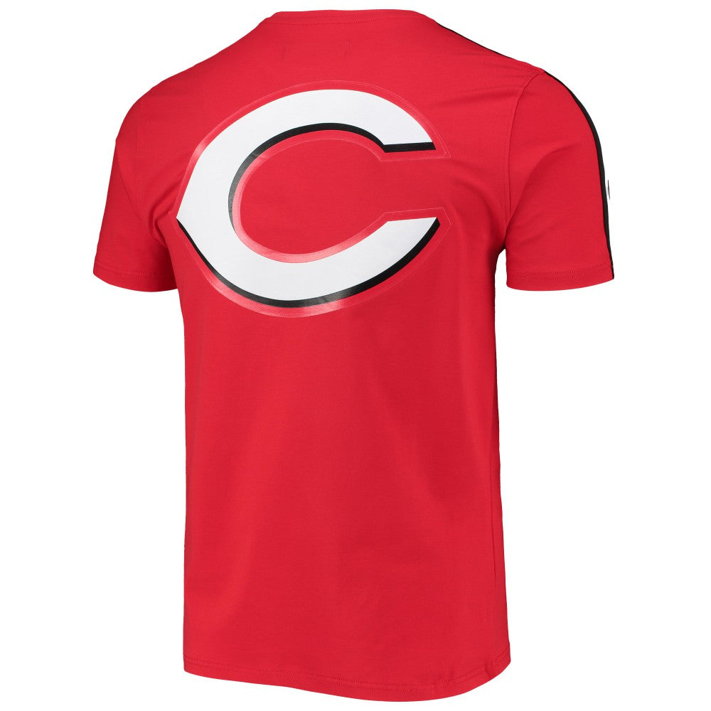 Cincinnati Reds Pro Standard Taping T-Shirt - Red/Black - MLB Sale