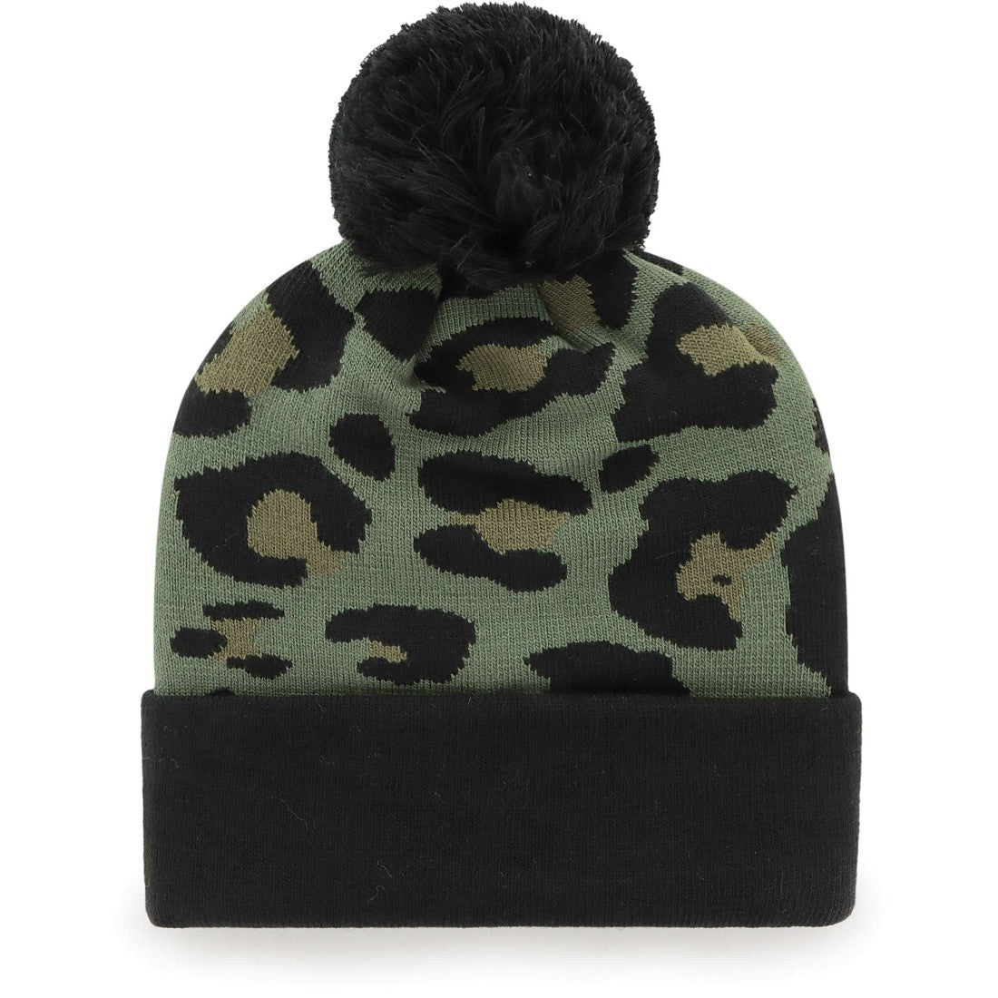 47 brand Tampa Bay Buccaneers '47 Women's Bagheera Cuffed Knit Hat with Pom Green/Black