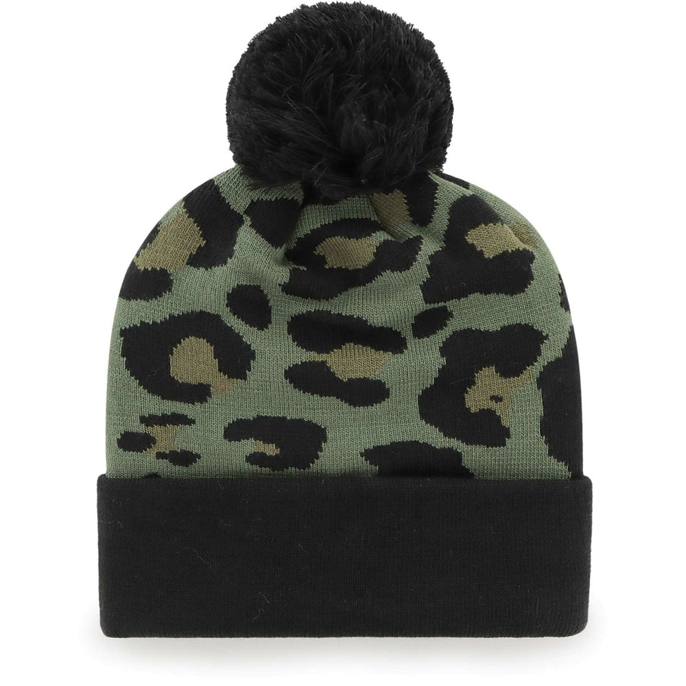 47 brand Tampa Bay Buccaneers '47 Women's Bagheera Cuffed Knit Hat with Pom Green/Black