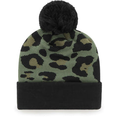 47 brand Tampa Bay Buccaneers '47 Women's Bagheera Cuffed Knit Hat with Pom Green/Black