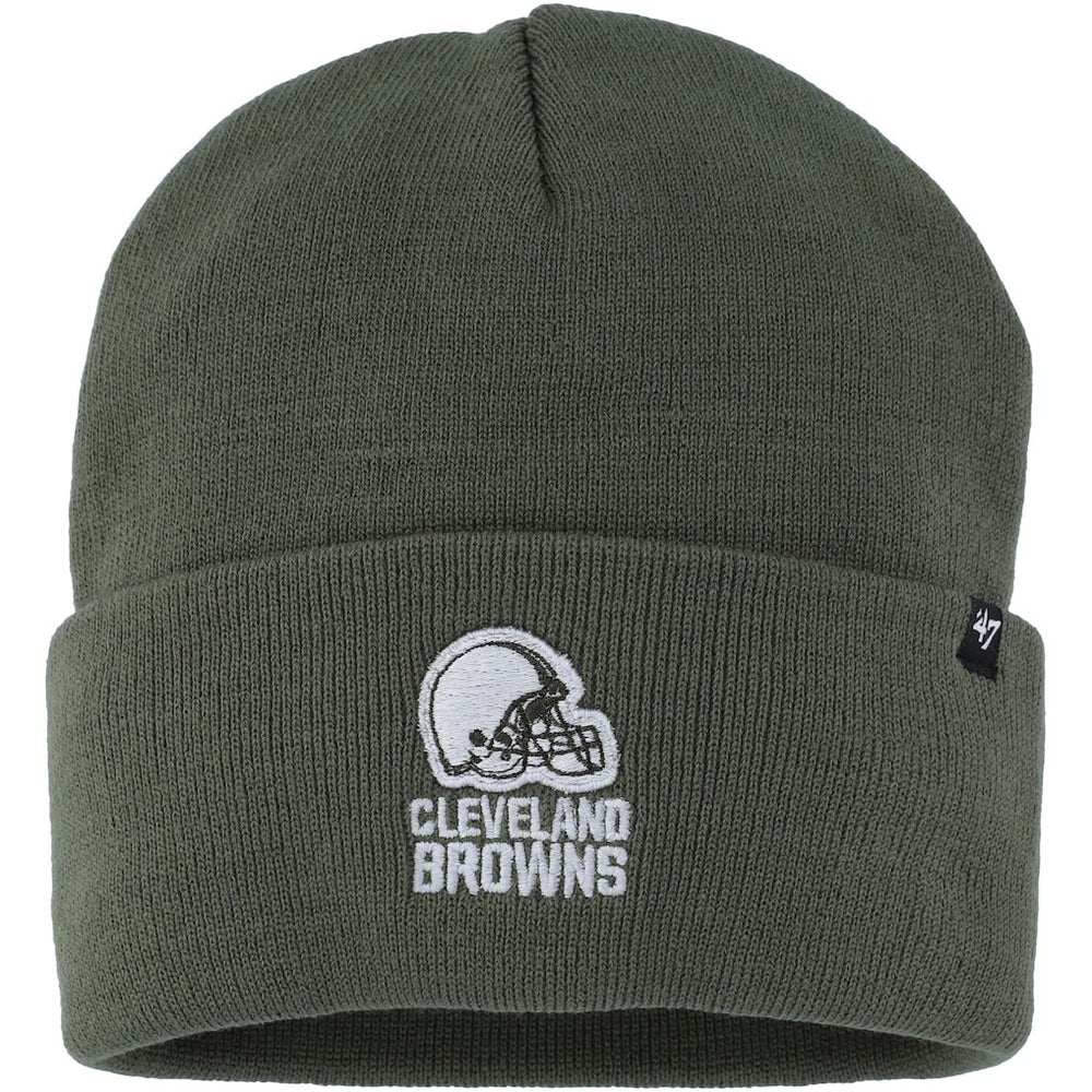 47 brand Cleveland Browns '47 Women's Haymaker Cuffed Knit Hat Green