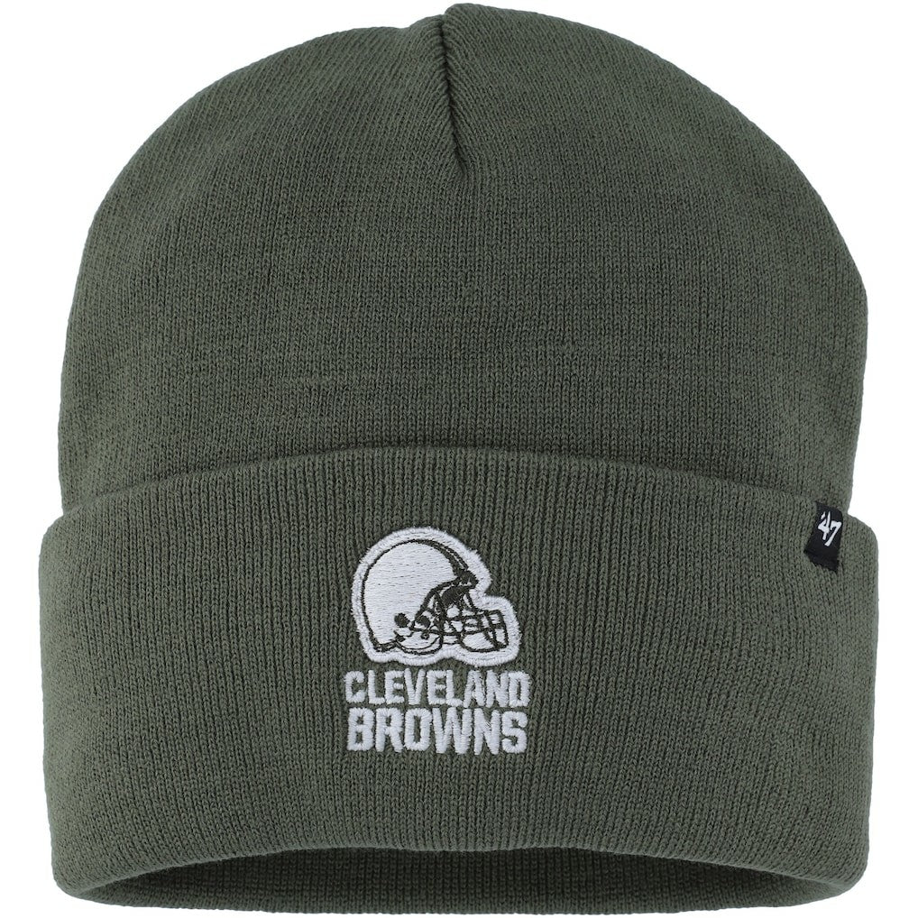 47 brand Cleveland Browns '47 Women's Haymaker Cuffed Knit Hat Green