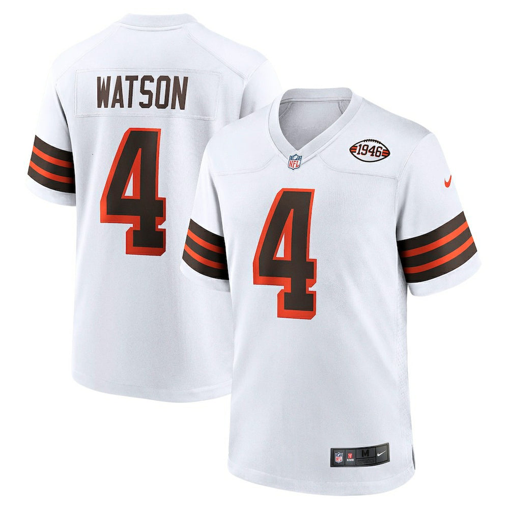 Nike Deshaun Watson Cleveland Browns Alternate Game Jersey White