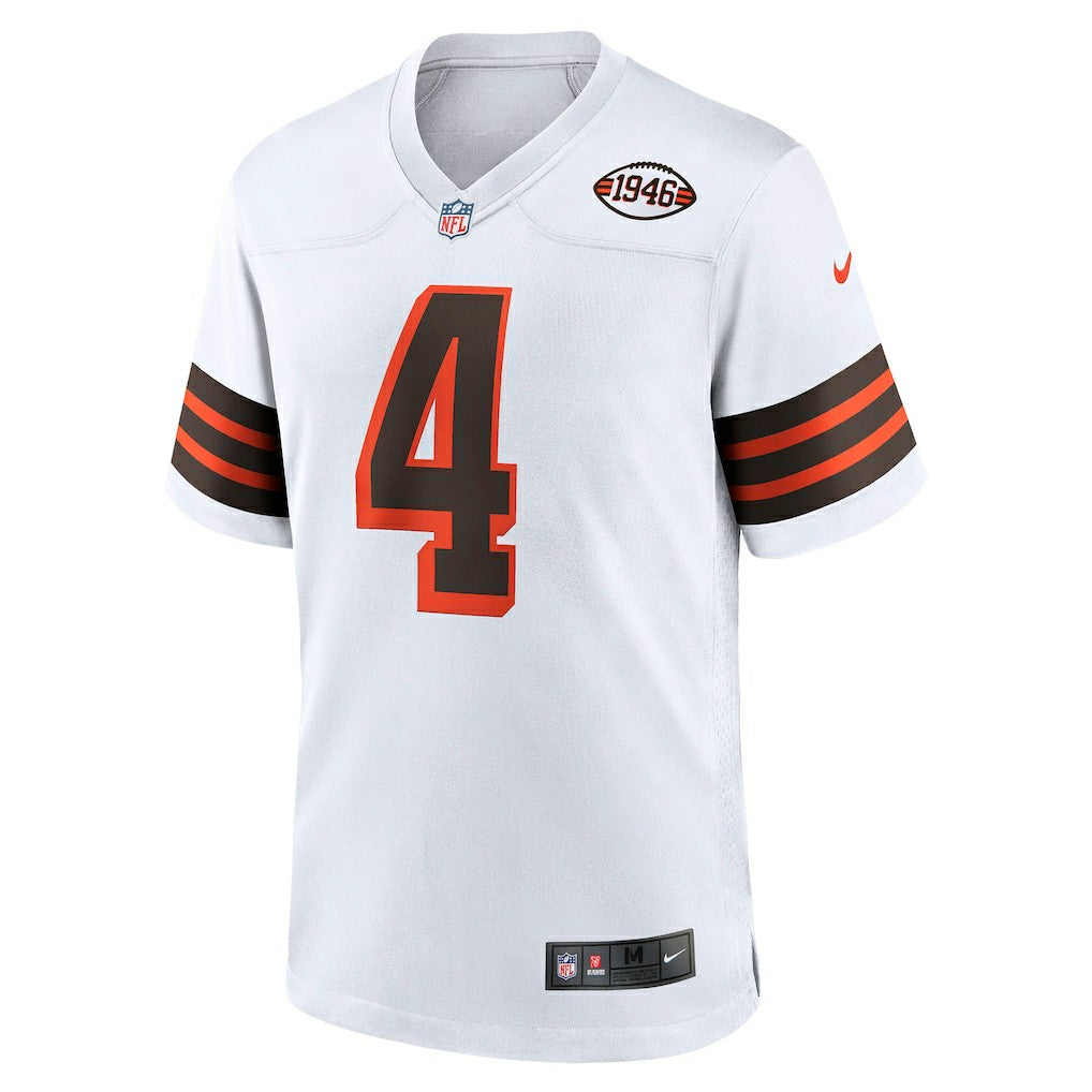 Nike Deshaun Watson Cleveland Browns Alternate Game Jersey White