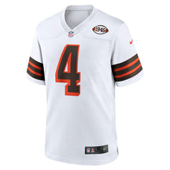 Nike Deshaun Watson Cleveland Browns Alternate Game Jersey White