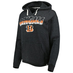 47 brand Cincinnati Bengals '47 Women's Color Rise Kennedy Pullover Hoodie Black