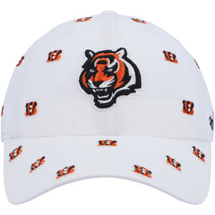 47 brand Cincinnati Bengals '47 Women's Confetti Clean Up Adjustable Hat White