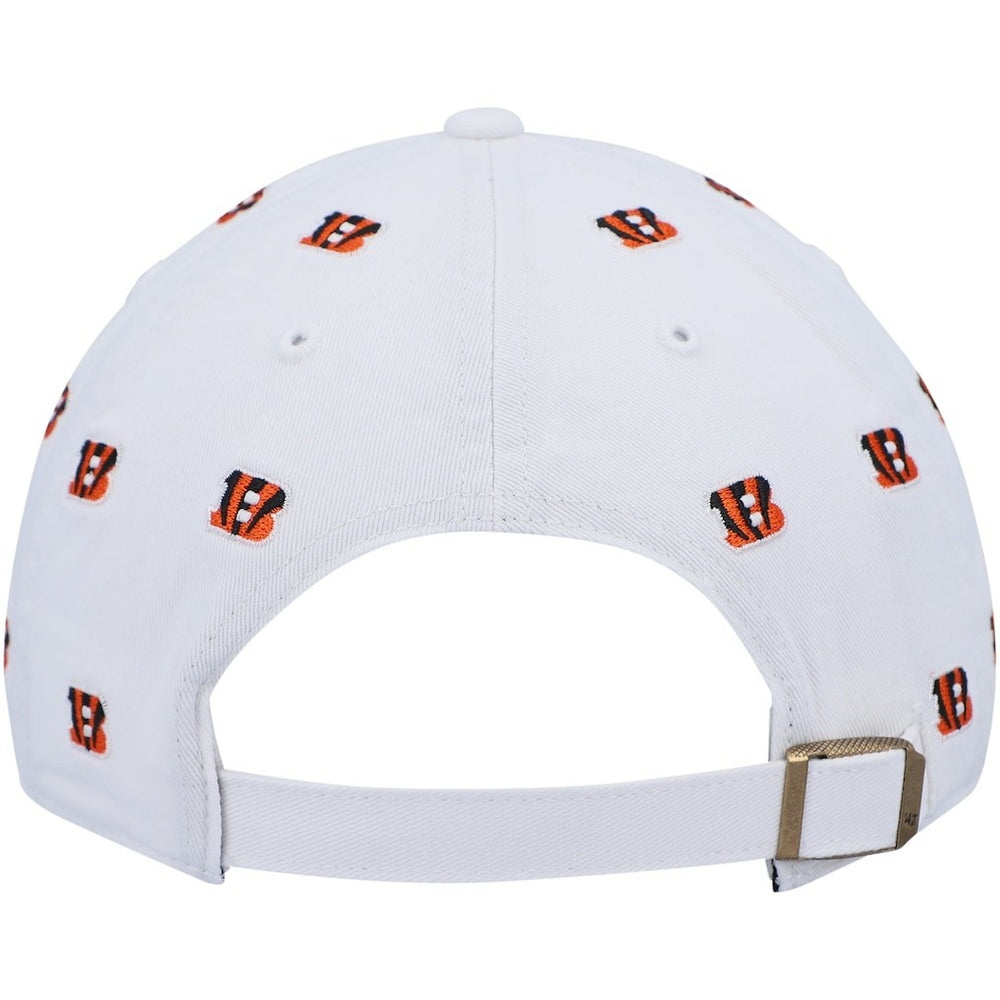47 brand Cincinnati Bengals '47 Women's Confetti Clean Up Adjustable Hat White