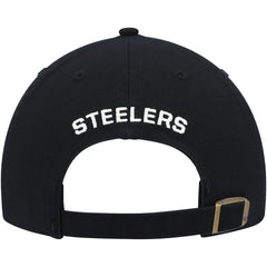 47 brand Pittsburgh Steelers '47 Women's Finley Clean Up Adjustable Hat Black