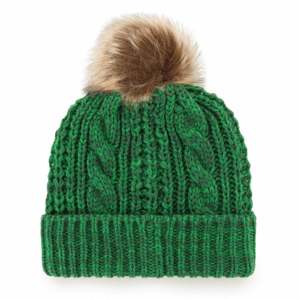 47 brand Green Bay Packers '47 Women's Meeko Cuffed Knit Hat with Pom Green