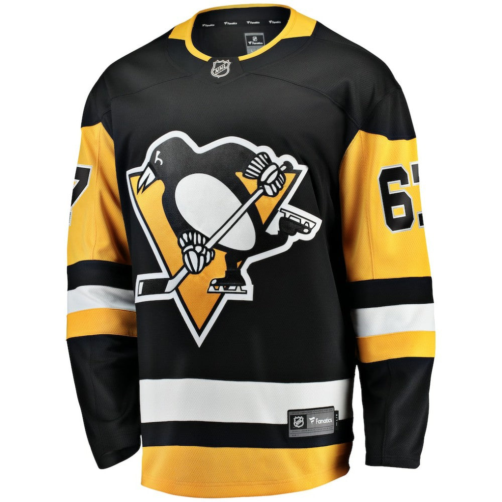 Rickard Rakell Pittsburgh Penguins Fanatics Home Breakaway Player Jersey - Black - NHL 4801155