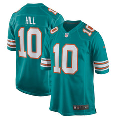 Nike Tyreek Hill Miami Dolphins Alternate Game Jersey Aqua