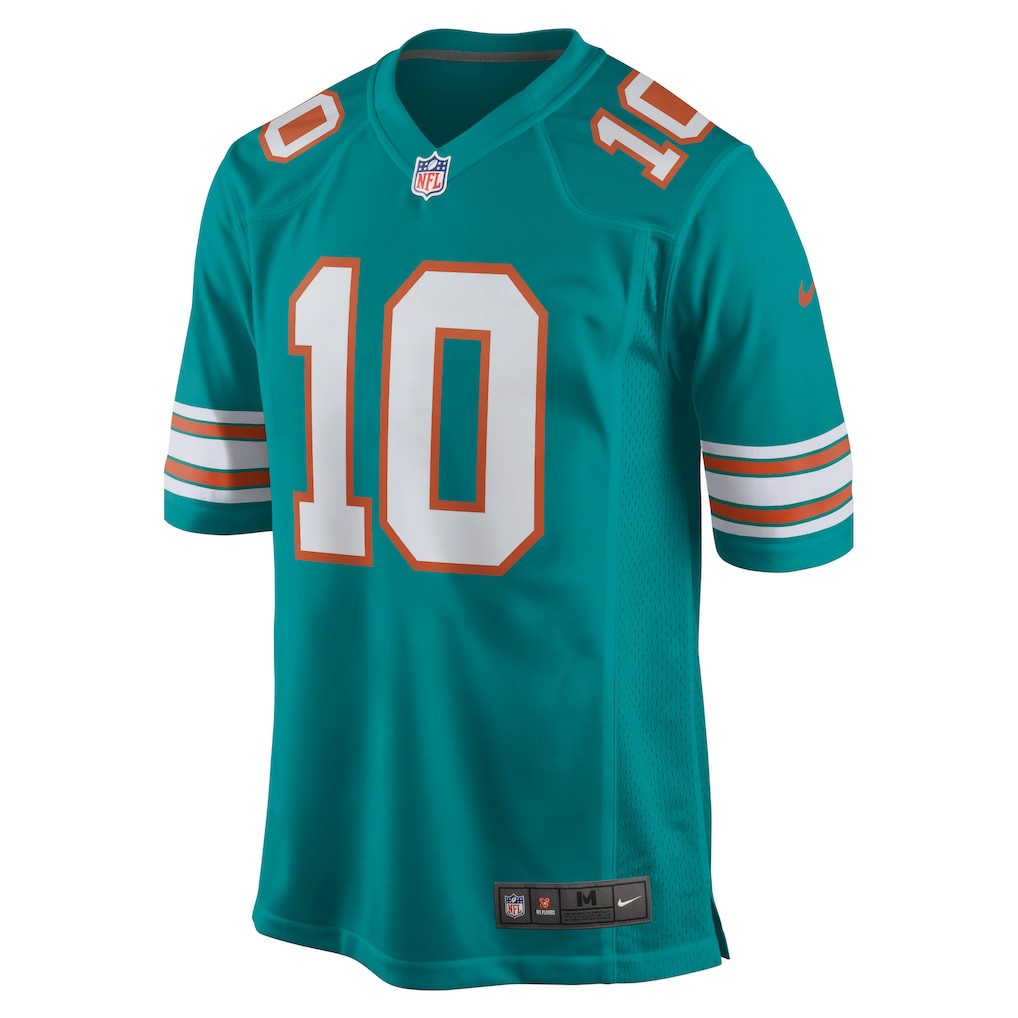 Nike Tyreek Hill Miami Dolphins Alternate Game Jersey Aqua