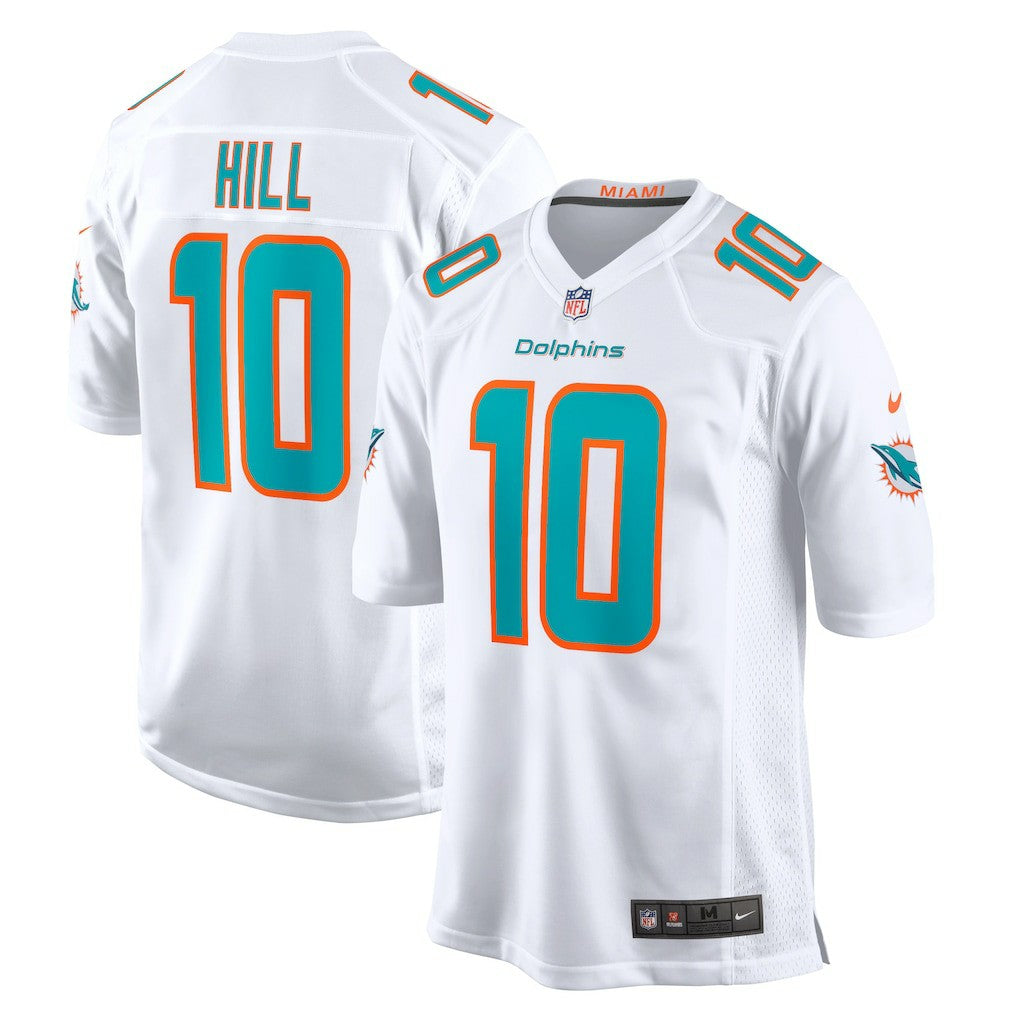Nike Tyreek Hill Miami Dolphins Game Jersey White