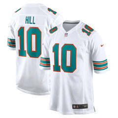 Nike Tyreek Hill Miami Dolphins Alternate Game Jersey White