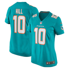 Nike Tyreek Hill Miami Dolphins Women's Player Jersey Aqua