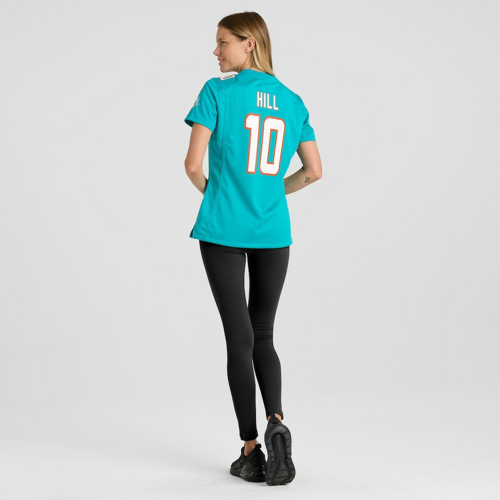 Nike Tyreek Hill Miami Dolphins Women's Player Jersey Aqua