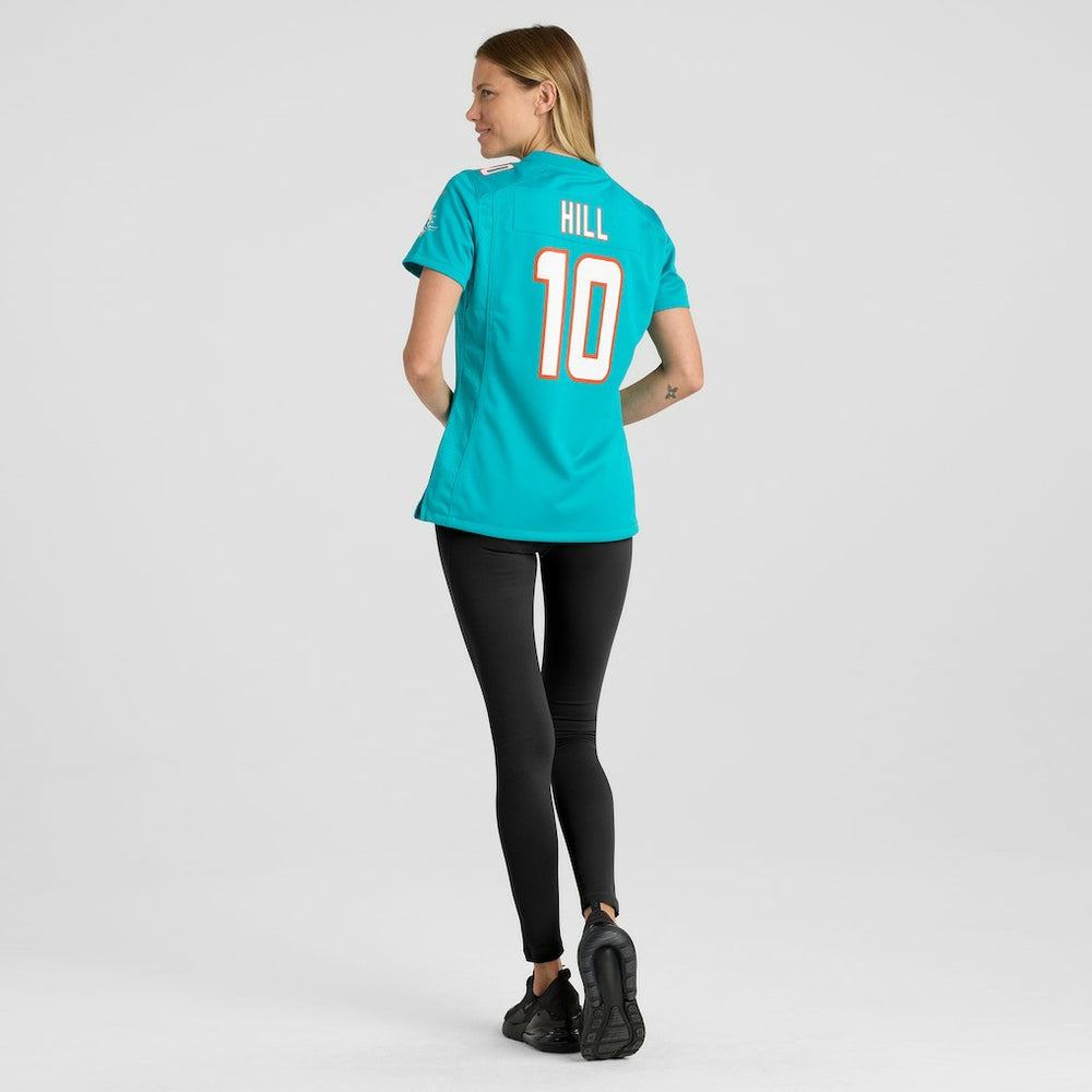 Nike Tyreek Hill Miami Dolphins Women's Player Jersey Aqua