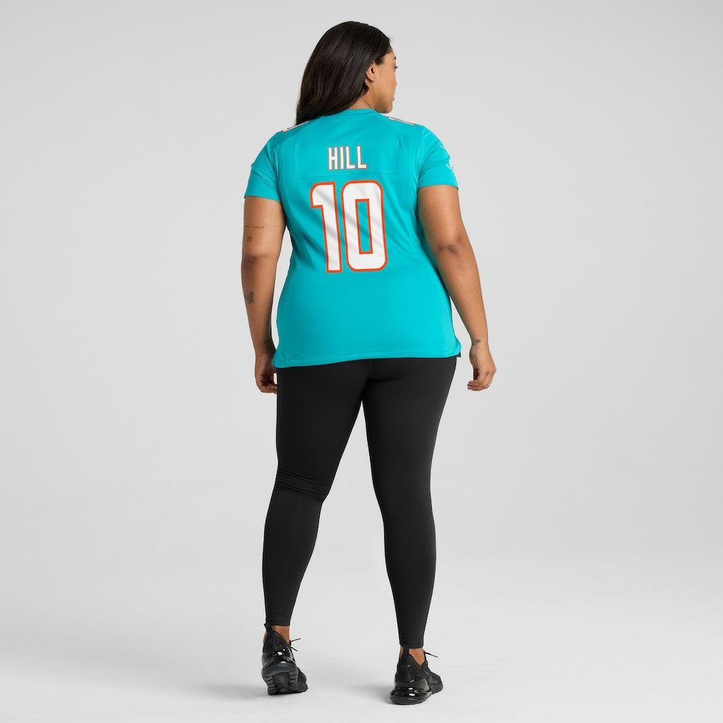 Nike Tyreek Hill Miami Dolphins Women's Player Jersey Aqua