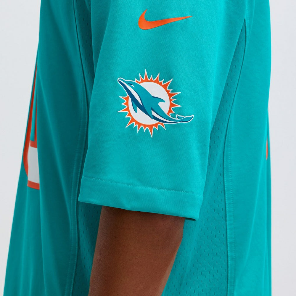 Nike Tyreek Hill Miami Dolphins Game Jersey Aqua