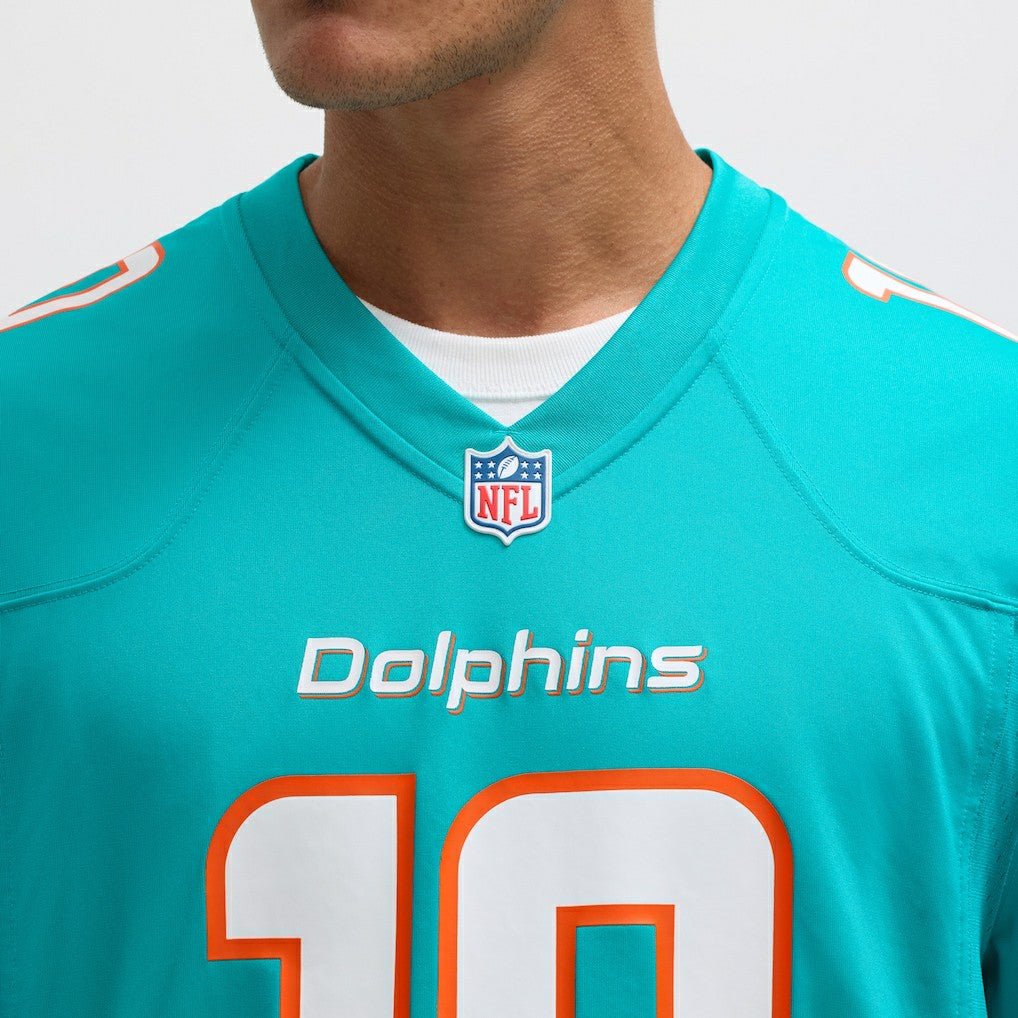 Nike Tyreek Hill Miami Dolphins Game Jersey Aqua