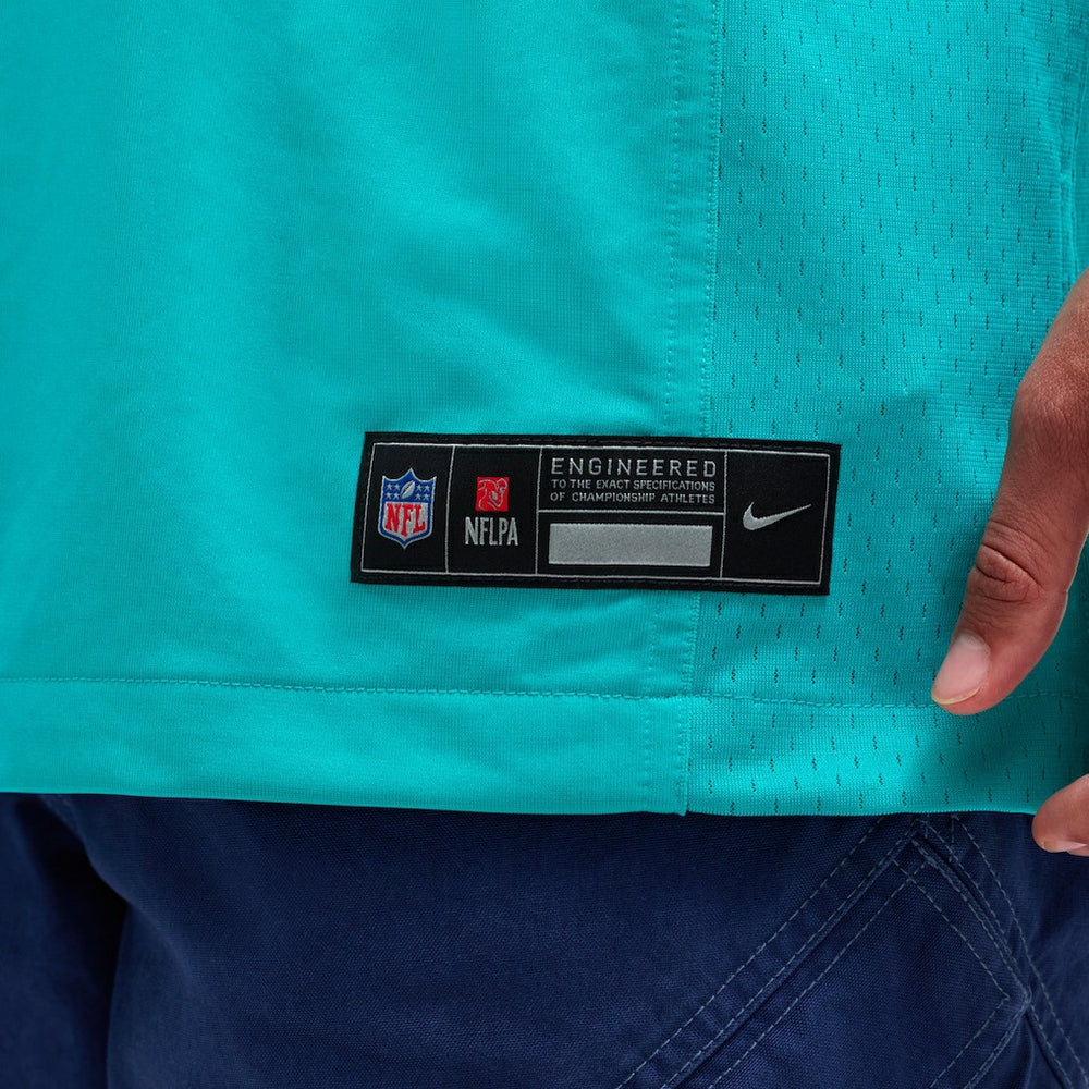 Nike Tyreek Hill Miami Dolphins Game Jersey Aqua