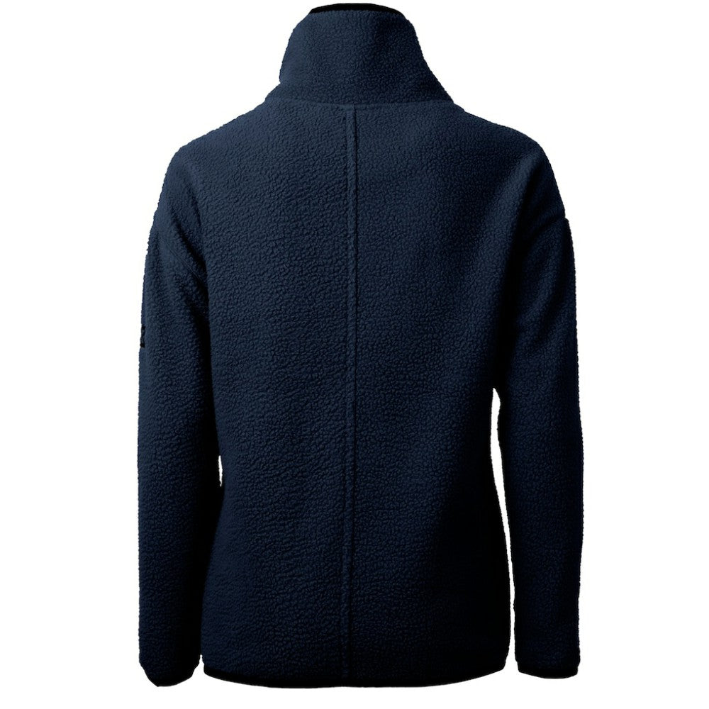 Philadelphia Phillies Cutter & Buck Women's Cascade Eco Sherpa Fleece Quarter-Zip Pullover Jacket - Navy - MLB Online