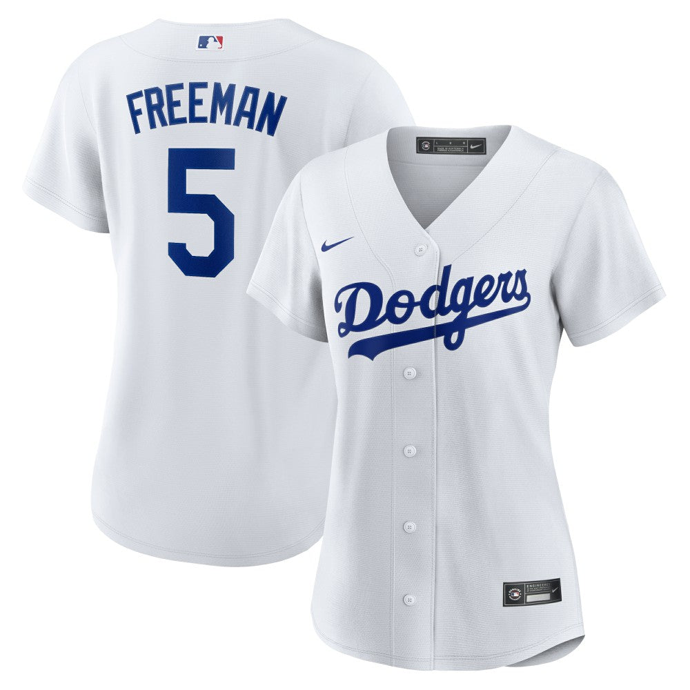 Freddie Freeman Los Angeles Dodgers Nike Women's Replica Player Jersey - White - Nike Sale