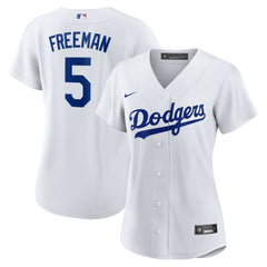 Freddie Freeman Los Angeles Dodgers Nike Women's Replica Player Jersey - White - Nike Sale