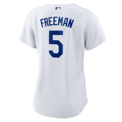 Freddie Freeman Los Angeles Dodgers Nike Women's Replica Player Jersey - White - Nike Sale