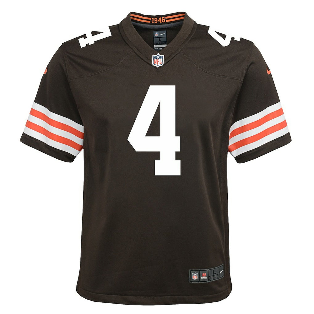 Nike Deshaun Watson Cleveland Browns Youth Game Jersey Brown