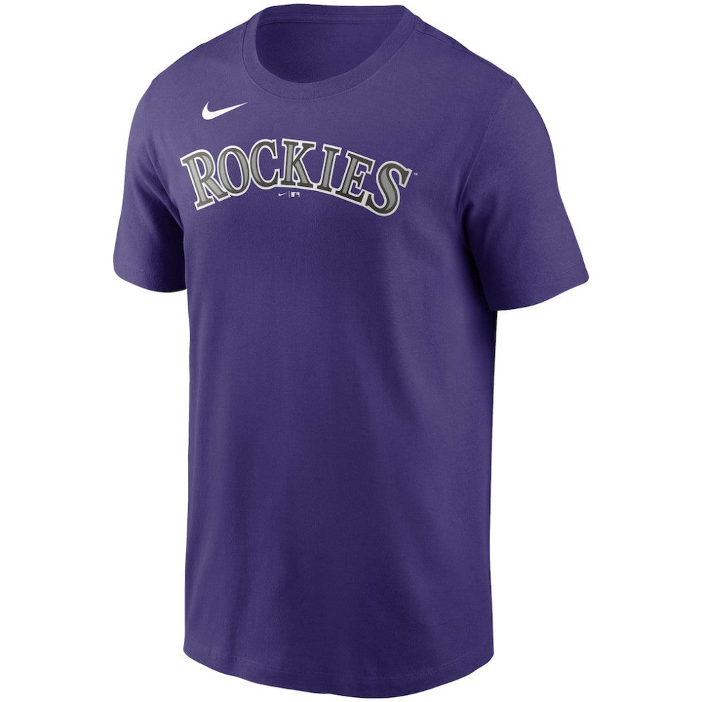 Kris Bryant Colorado Rockies Nike Name & Number T-Shirt - Purple - Nike Lifestyle