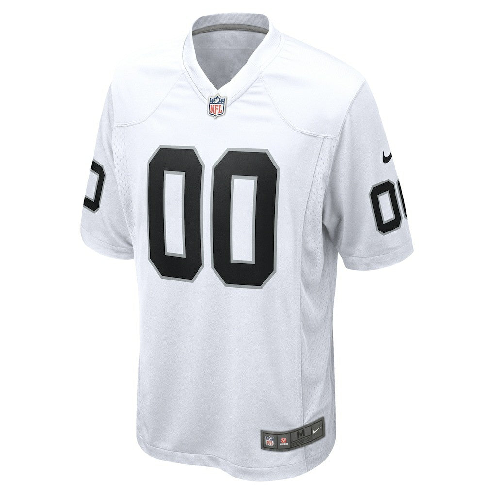 Nike Las Vegas Raiders Youth Team Custom Game Jersey White