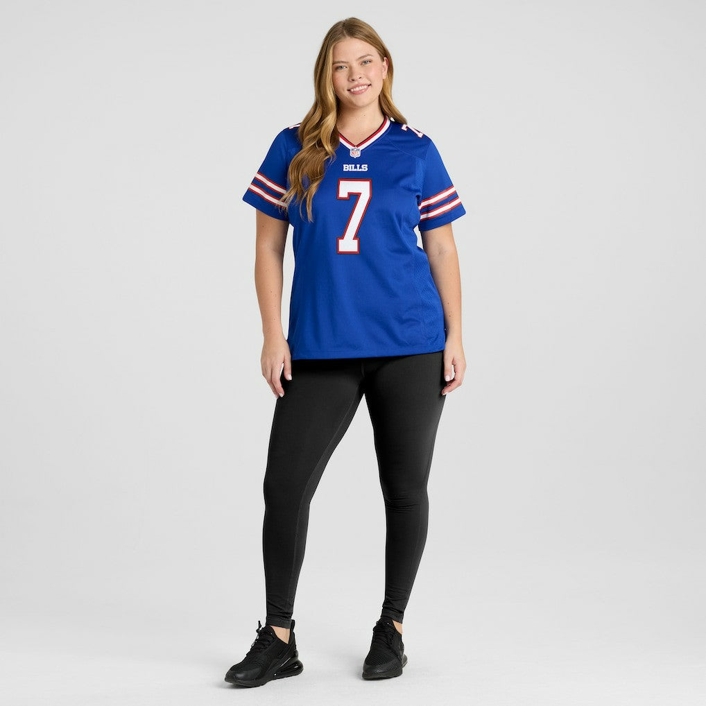 Nike Taron Johnson Buffalo Bills Women's Game Player Jersey Royal