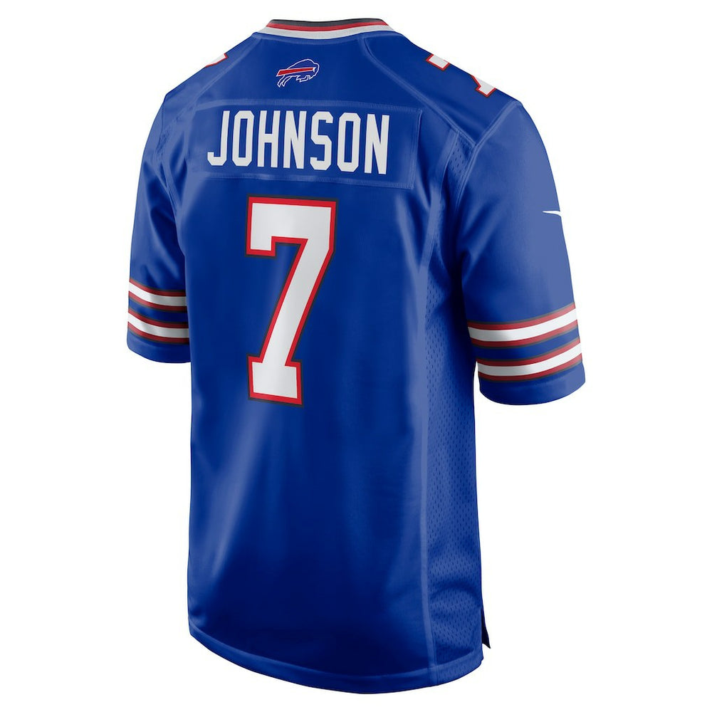 Nike Taron Johnson Buffalo Bills Game Jersey Royal